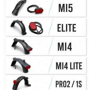 Zadnji blatobran set za Xiaomi 5, 4, 4 Lite, Elite, Pro2 i 1S